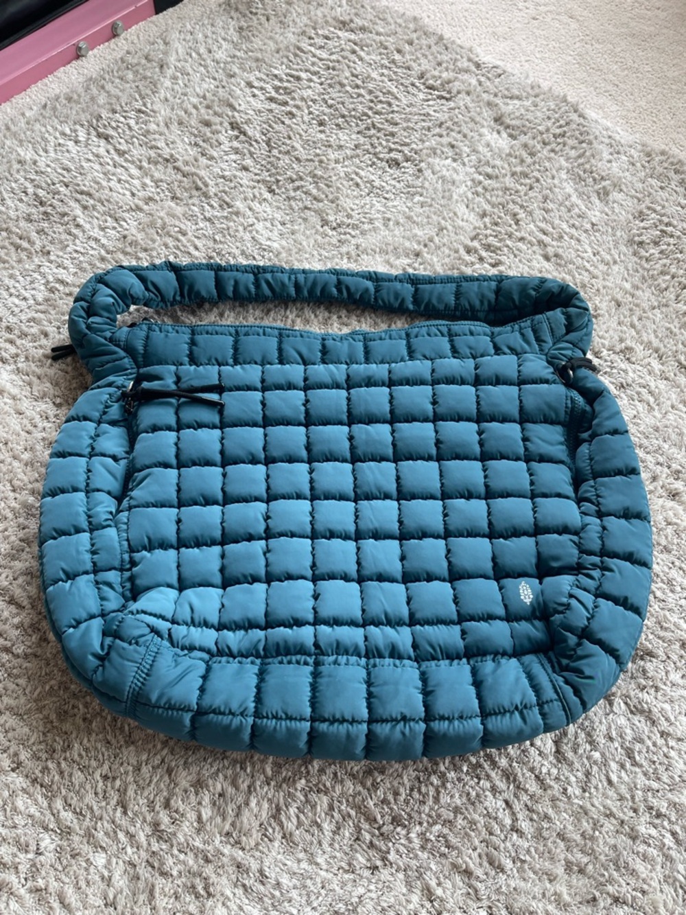 Free People Quilted carryall Tote Bag